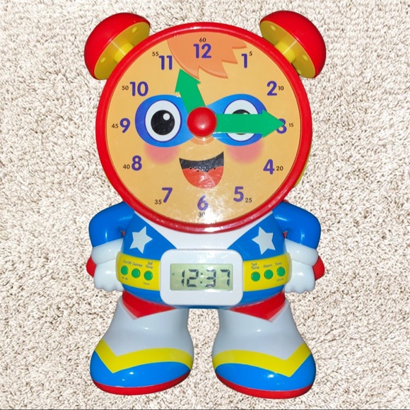 The Learning Journey - Super Telly Teaching Time Clock - Picture 3 of 4